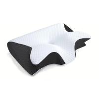 Almohada De Espuma De Memoria Para Cuello Ergonómica 2 En 1 Contorno Soporte Para Cuello Almohada De Soporte Contorneado - details 7