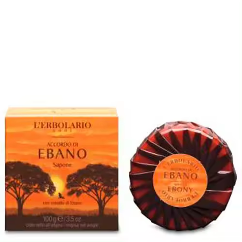 L'Erbolario Jabón Perfumado Accordo Ebano 100Gr | Piel Suave - 1