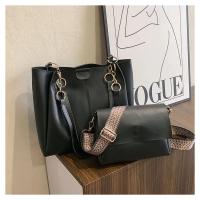 Bolso De Hombro Para Mujer XINXIANG Gran Capacidad Moda Cuero Retro Con Cierre Magnético Y Cadena Bolso Transversal - details 13