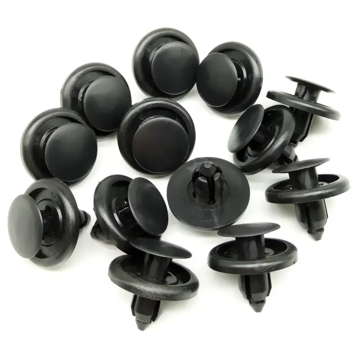 50Pcs Clavos De Plástico Para Toyota Camry 7mm Fijadores De Parachoques Puerta Panel De Portezuela Cerraduras Herramientas De Reparación De Automóviles - 1