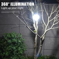 Lámpara De Camping LED Portátil Recargable Por Sol Y USB Iluminación Nocturna De Emergencia Plegable Para Pesca Y Senderismo - details 6