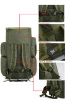 Mochila Táctica Grande De 110L Y 130L Para Camping Viajes Y Senderismo Exterior Equipaje Para Hombres Bolsa De Hombro Militar - details 7