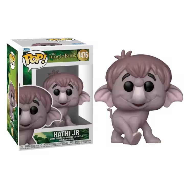 FUNKO POP! EL LIBRO DE LA SELVA – HATHI JR., 80788, Nº1476, TIENDA CON LICENCIA OFICIAL - 1