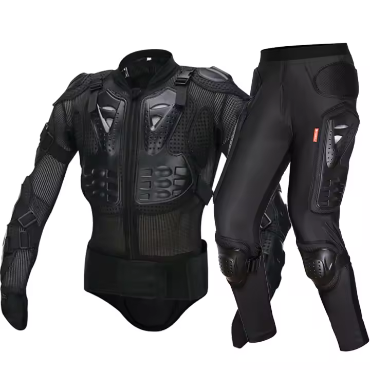 Chaqueta De Motocicleta Para Hombres Protección Corporal Moto Cross Country ATV Motocross Carga De Protección De Espalda Hombros Y Muñecas Tallas S-4XL - 1