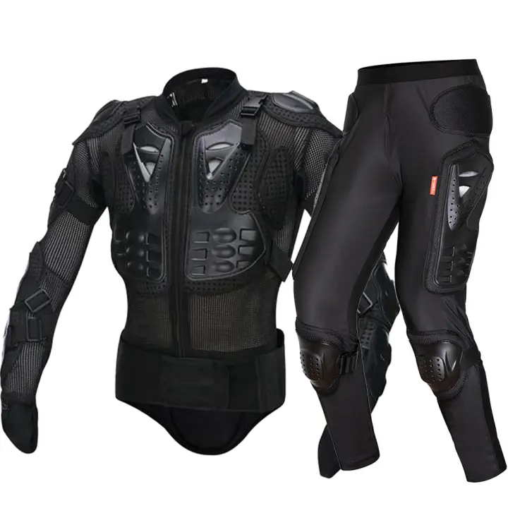 Chaqueta De Motocicleta Para Hombres Protección Corporal Moto Cross Country ATV Motocross Carga De Protección De Espalda Hombros Y Muñecas Tallas S-4XL - 1