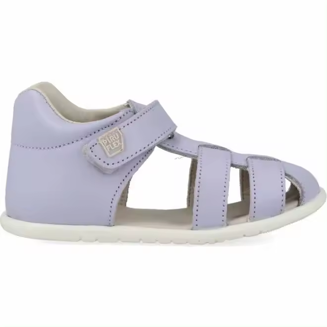 Sandalias Cangrejeras de Piel Piruflex Respetuosas Lila - 1