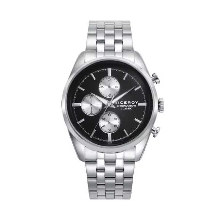 Reloj Viceroy Hombre Classic Acero Esfera Negra 401381-57 - 1