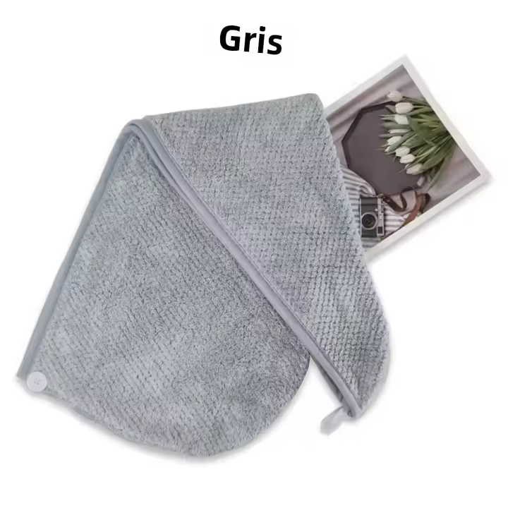 Toallas De Secado Rápido Para Pelo Seco De Mujer Alfombrillas Absorbentes Para El Hogar Tapete Para Secar El Cabello - 1