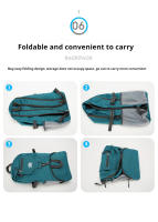 Mochila de gran capacidad para exteriores, bolsa de viaje portátil multifuncional, almacenamiento multicapa - details 9