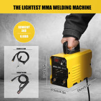 Soldadora Inversora MMA250 Portátil - 220V DC para Hogar/Industria, Incl. 5 Electrodos + Careta, Máx 8mm Acero Inoxidable/Aluminio - details 0