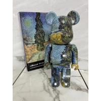 Bearbrick 400% Oso Violento De Bloques De Construcción Muñeca Articulada Decoración De Anillo Juguete Para Regalos - details 17