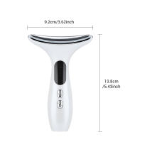 Dispositivo De Belleza Para El Cuello Y La Cara Con Masaje De Compresión Caliente Y Levantamiento Rejuvenecimiento De La Piel Recargable Por USB - details 8