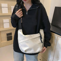 Bolso De Hombro Mini Estilo Callejero Neutro Ligero Para Llevar Artículos De Fitness Y Casual Unisex Con Cremallera Y Material De Nylon - details 5