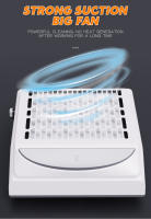 Coleccionador De Polvo De Uñas Potente 100W Para Manicura Con Aspiradora De Uñas Y Ventilador De Ajuste Para Equipamiento De Salón De Uñas - details 1