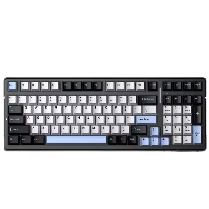 Teclado Mecánico AULA F99 Bluetooth 5.0/2.4G Wireless/Wired 99 Teclas Teclado De Juego Personalizable Montado En Ganchos Para Escritorio Y Laptop - 1