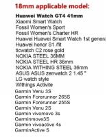 Cuerda Elástica De Nylon Para Reloj Samsung Watch7/6 Band 40 44mm Con Hebilla De Paracaídas Pulsera Estirable Compatible Con Huawei Watch GT5 4 3 - details 2