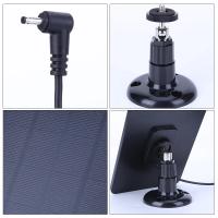 Kit De Panel Solar Ajustable Con Soporte De Pared Y Cable De Carga De 9.8FT Para Cámara Ring Stick Up&Spotlight 4W 5V - details 11