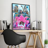 Pegatina De Pared De Película Clásica Emilia Mernes Singer Para Decoración De Sala De Estar Bar Moderna Retro Y Nostálgica HD Calidad Adhesiva Impermeable Y Antipolvo - details 11