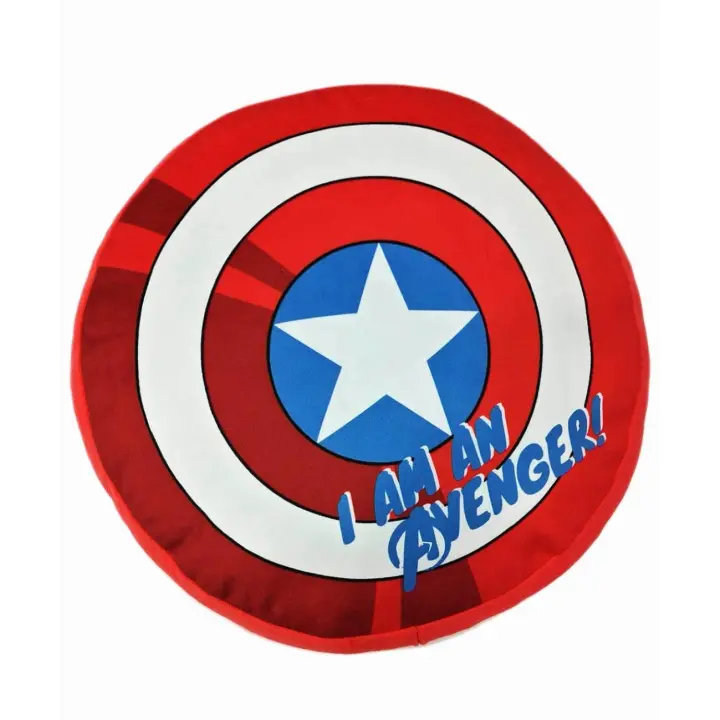 COJIN 3D ESCUDO CAPITAN AMERICA AVENGERS 40 CM - 1