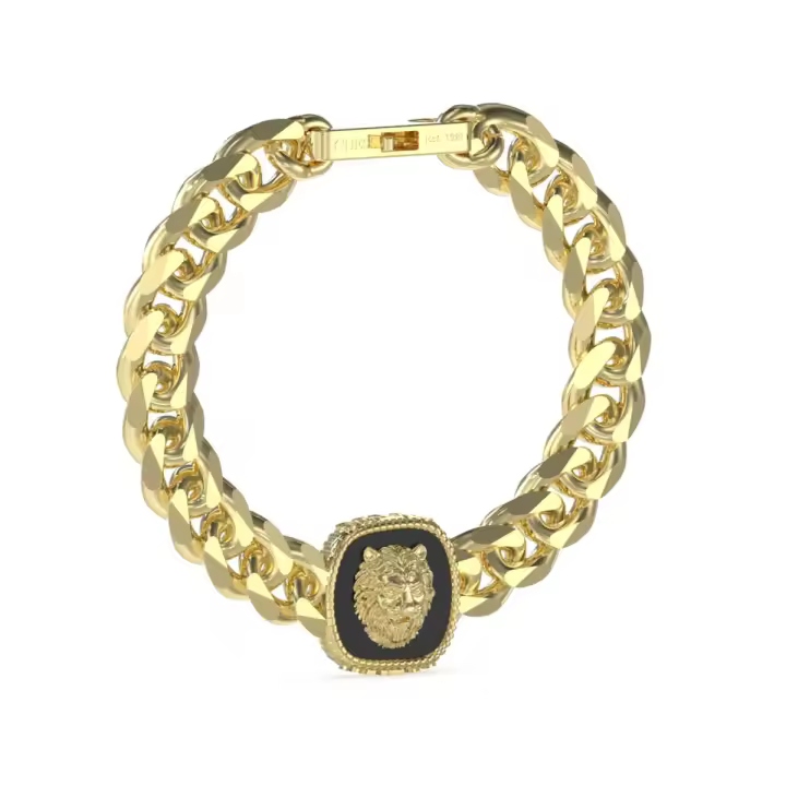 GUESS Pulsera JUMB04001JWYGBKS Hombre LION KING - 1