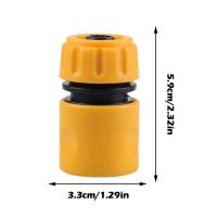 Conector Rápido De Riega Jardín 1/2" Suministro De Agua Tubo De Limpieza Conectores De Tubo De Plástico Reparación De Jardín - details 11
