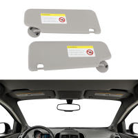 Par De Viseras Solares Para Coche Para Chevy Sonic Aveo 2012-2020 Con Espejo Reemplazo Izquierdo Y Derecho Color Gris - details 5