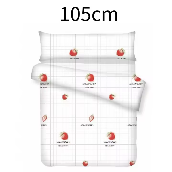 White Floral Duvet Cover Set - 105/135/150cm Nordic Style Bedding | Soft Breathable 3pc Set | Easy Care Home Decor - 1