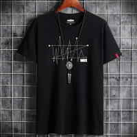 Camiseta De Manga Corta Para Hombre Manga S-6XL Oversize 100% Algodón Estilo Gótico Casual Verano Impresión De Manga - details 3