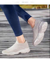 Zapatillas De Correr Para Mujer Transpirables Zapatos De Correr Slip on Casual Talla 35-44 Suela EVA Compra En Línea - details 4