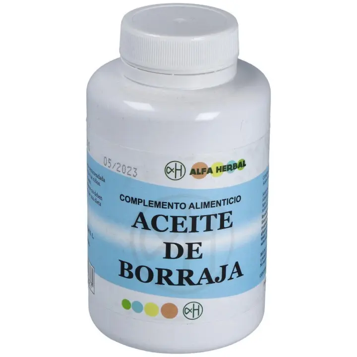 Alfa Herbal Aceite De Borraja 200 Perlas - 1