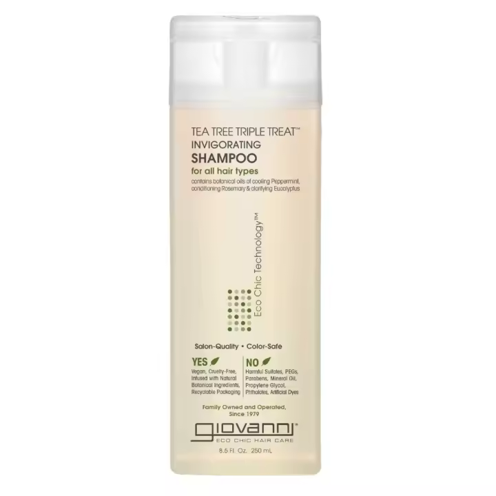 Giovanni Eco Chic Tea Tree Triple Treat Invigorating Shampoo 250ml - 1