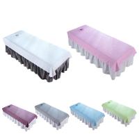 Sábanas De Belleza Para Salón De Cosméticos Y Masajes Tratamiento SPA Sábanas Suaves Para Mesa De Cama Con Agujero Material Poliéster/Celulosa Impresión De Plantas Para Adultos - details 14