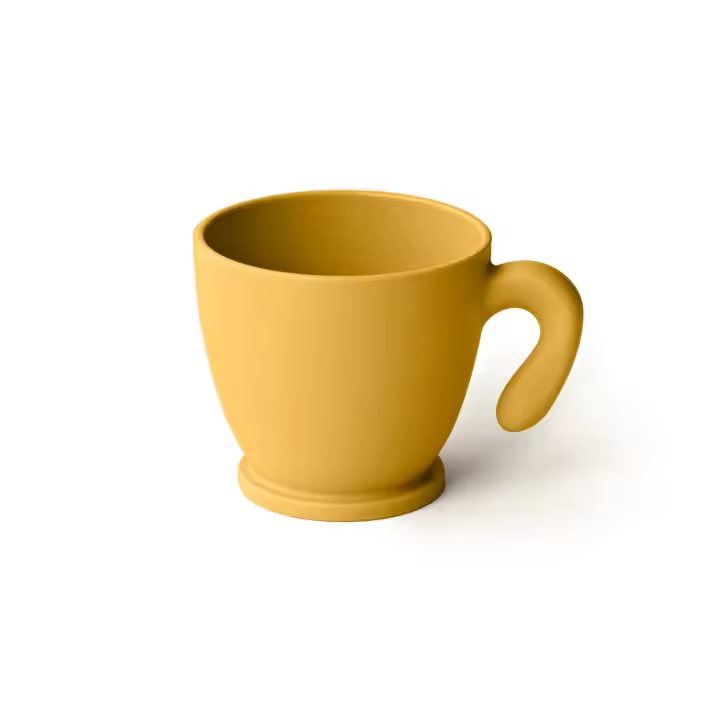 GUZZINI Taza Café Pop Chef Line Amarillo Mostaza - 1