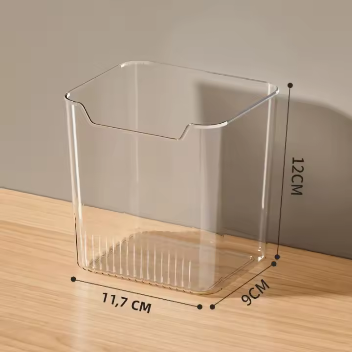 Organizador De Alimentos Para Nevera Caja De Almacenamiento Lateral De Puerta De La Nevera Contenedor Para Huevo Fruta Verdura Para El Hogar Y La Cocina - 1