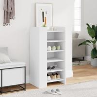 vidaXL Mueble zapatero madera de ingeniería blanco 52x37,5x100 cm - details 2