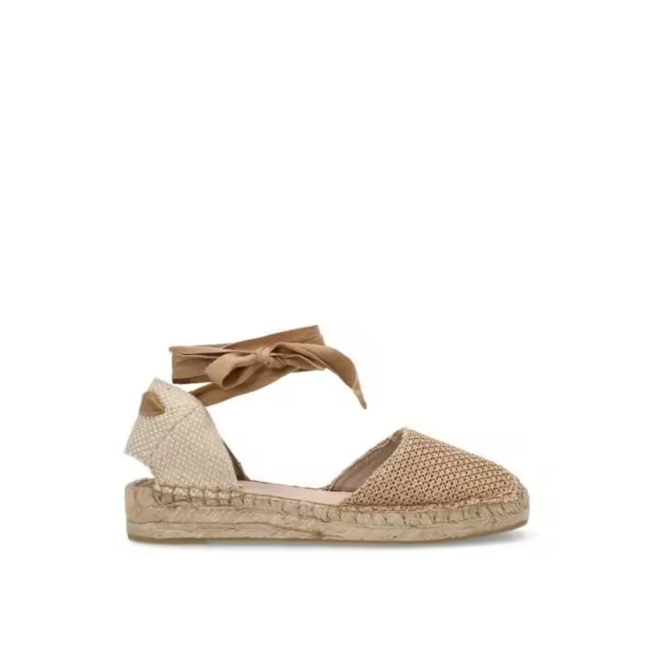 Esparteña valenciana alpargata CORINA m5422 camel - 1