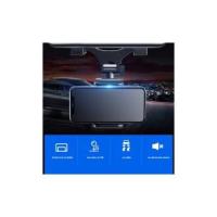 Soporte Móvil para Coches, Sujeta Telefono móvil de 3,5” a 6.4” en Espejo Retrovisor, Soporte para Aguantar Teléfono Móvil, GPS, giratorio 360°，Para Grabacion de Via y no ocupa campo de Vision - details 2