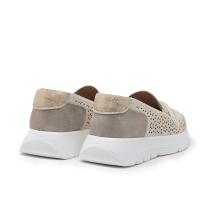 MY SOFT M262 BEIG Mocasines y náuticos mujer 35698 25V MOCASIN ANTIFAZ PICADO BEIG - details 1