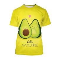 Camiseta 3D De Agua De Manzana Para Hombres Y Mujeres Estilo Casual Manga Corta Personalidad De Frutas Verano Moda Nueva - details 4