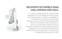Ms - Adaptaror WC con Escalera - Adaptador con Asiento Acolchado para Inodoro - Plegable y con Altura Ajustable Reductor WC Niños con Asas y Base Antideslizante de 1 a 7 años - details 2