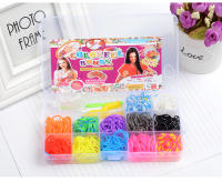Kit De Hacer Pulseras De Loom Colores Creativos Para Niñas Juguetes De Manualidades DIY Con Cinta De Goma Regalo De Cumpleaños - details 3