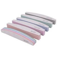 Set De 5/10 Pcs Archos De Uñas Profesionales Con Papel De Herramientas De Manicura 150/180 Y Forma De Media Luna Verde - details 9