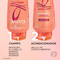 L’ORÉAL PARIS | Rutina Elvive Dream Long Champú, Acondicionador, Mascarilla y Sérum Reconstructor Para Pelo Largo y Dañado - details 0