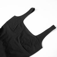 Vestido Mini Bodycon De Verano Para Mujer Con Cuello Cuadrado Y Sin Mangas Estilo Y2K Streetwear Corto A-Line Sundress - details 6