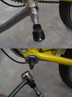 Herramienta De Reparación De Bicicleta Extractor De Engranaje De Bajo Bracket Herramienta De Remoción De Eje De Pedal Y Cardán De Acero Carbono - details 4