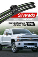 LimpiaParabrisas Antiglacial Para Chevrolet Silverado 1995-2023 Plegable Boneco Natural De Goma Accesorios Para Ventanas Delanteras 2 Piezas - details 0