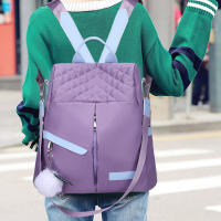 Mochila informal de de de tela Oxford, bolso bolso escolar viaje antirrobo, hombro bidireccional mul - details 18