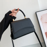 Bolso De Hombro De Cuero PU Sólido Para Mujer Bolso De Mano Pequeño De Diseñador Moda Bolso Cruzado De Lujo Con Asa Superior - details 13