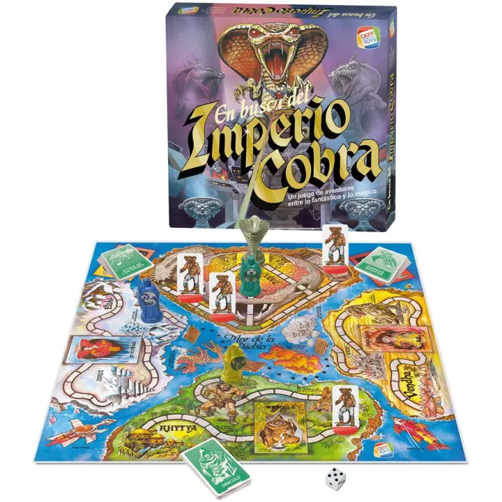 Cefatoys CEFA TOYS Juego de Mesa Imperio Cobra - Reproducción Original del Clásico de los 80 - 1