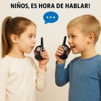 Walkie Talkies Infantiles de Larga Distancia – Set de 2 | Juguete Interactivo para Niños +3 Años - details 0